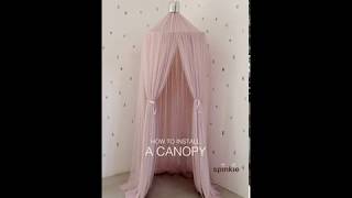 How To Install A Bed Canopy [upl. by Robenia1]