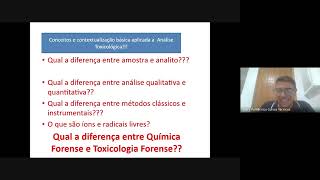 Encontro 03 Toxicologia Prof Wilson  2024 [upl. by Engdahl]