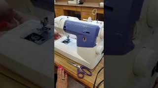 Threading a Huskystar sewing machine [upl. by Haggai]