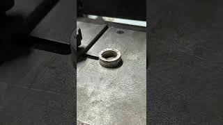 Mokume gane Ring  Tiefziehen  Stopmotion [upl. by Dunton]