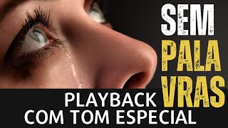 Vanilda Bordieri  Sem Palavras  CORRIGIDO Playback Legendado 35 tons abaixo do tom original [upl. by Teri]