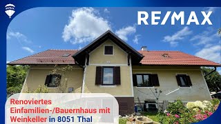 REMAX Nova präsentiert  Wohnhaus in Thal [upl. by Latoya]