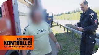 1800€ Strafe und Zwangsstopp für LKW Was ist passiert  Achtung Kontrolle  kabel eins [upl. by Ursas265]