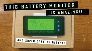 EcoWorthy Battery Monitor Install  DIY Solar Generator upgrade [upl. by Lyall]