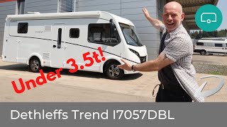 Car licencefriendly A Class Motorhome  Dethleffs Trend I7057DBL [upl. by Datha]