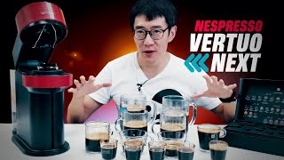 Nespresso Vertuo Next Review Zach Drinks All The Pods [upl. by Anekam293]