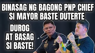 DINUROG AT BINASAG NG BAGONG PNP CHIEF SI BASTE [upl. by Penhall]