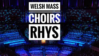 Best ‘RHYS’ ‘Rho I’m Yr Hedd’ Welsh Mass Male Choirs Royal Albert Hall 2018electrifying end [upl. by Ylahtan]