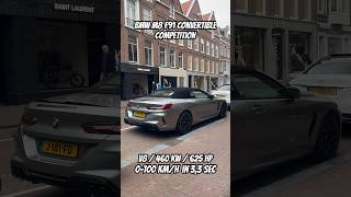 BMW M8 F91 Convertible Competition parked in PC Hooftstraat in Amsterdam [upl. by Lanaj664]