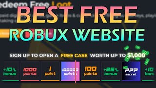 TUTORIAL How To Get Free Robux ROBLOX Best Free Robux Website 2023 WORKING [upl. by Orimisac]