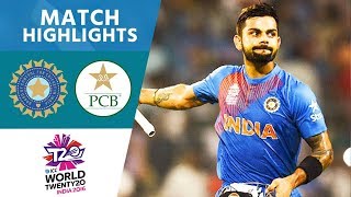 Kohli Stars In India Win  India vs Pakistan  ICC Mens WT20 2016  Highlights [upl. by Tebzil125]