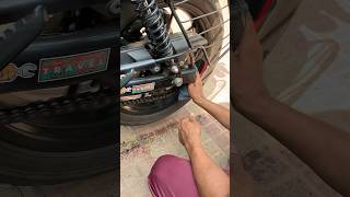 Bike chain maintenance automobile gear bikeslover shorts youtubeshorts viralvideo important [upl. by Akerdnuhs799]