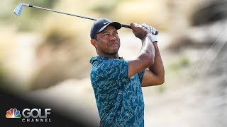 Tiger Woods with backtoback birdies again during Hero World Challenge  Golf Channel [upl. by Kissie]