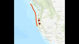 Uptick in Cascadia Tremor counts Sunday Night earthquake update 11102024 [upl. by Edasalof70]