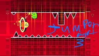 Jumper is easy geometry dash [upl. by Oberheim180]