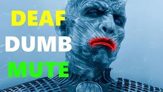 Is Night King DEAF amp DUMB Here is Why He Never Speaks [upl. by Thalia]