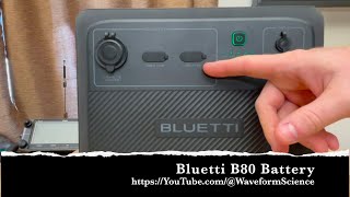 Bluetti B80 Battery Indepth review and testing [upl. by Eisen]