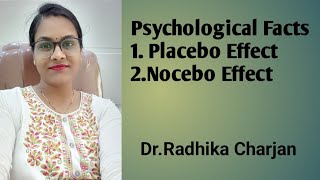 Psychological Facts which we use in daily life1Placebo Effect 2Nocebo Effect [upl. by Irmine]