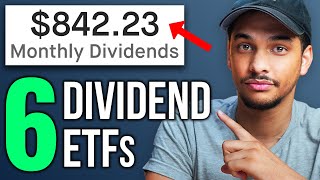 Top 6 Monthly Dividend ETFs To Earn Income in 2024 High Dividend Yield [upl. by Notirb]