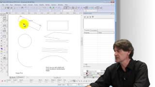 TurboCAD 19 Deluxe  2D Core Concepts  Sample 01 [upl. by Baxie]