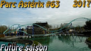 Deanrell au Parc Astérix 63  Rôdage de la future saison [upl. by Ramyaj246]