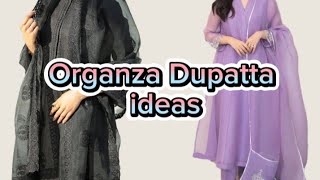 Elevate Your Style With Organza Dupatta  Organza Dupatta Trend You Follow🔥⚡ [upl. by Rusel538]