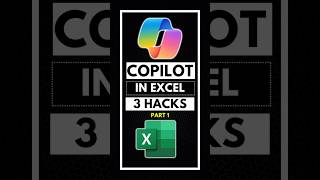 Top 3 MustKnow Copilot in Excel Hacks to Boost Your Data Analysis  Part 1 [upl. by Atinob]