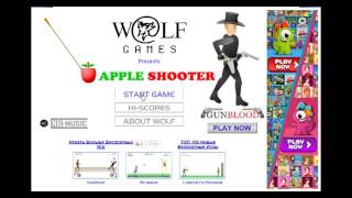 GunBlood Quaterback challenge 2009 Apple Shooter by Wolf Games [upl. by Napra]