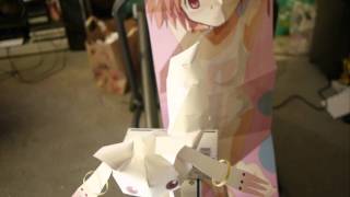 kyubey quotnormal lifesizequot pepakura [upl. by Linell]