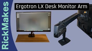 Ergotron LX Desk Monitor Arm [upl. by Peters709]