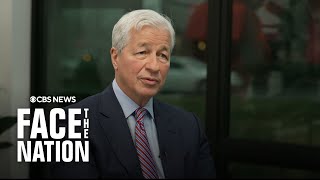 JPMorgan Chase CEO Jamie Dimon on quotFace the Nation with Margaret Brennanquot  full interview [upl. by Arikat]