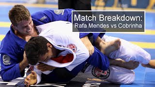 Match Breakdown Rafael Mendes vs Rubens Cobrinha Charles [upl. by Meekyh711]