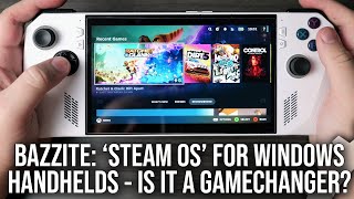 Bazzite  SteamOS For Windows PC Handhelds  Is It A GameChanger [upl. by Otrebile]