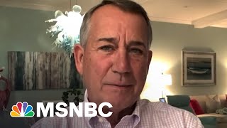 John Boehner Trump Abused The Loyalty Trust Of The People  Morning Joe  MSNBC [upl. by Modie]