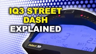 🔍 IQ3 Street Display and Logger Dash Overview [upl. by Assek224]