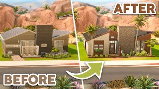 Raffia Quinta Renovation  The Sims 4 Speed Build Base Game Renovation [upl. by Pegeen]