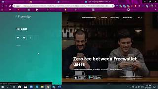Using Freewallet to send Bitcoin [upl. by Borchers547]