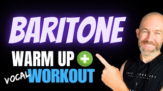 BARITONE Vocal Exercises Daily WARM UP  Workout [upl. by Malissia808]