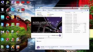 Alcatel Lucent AMS client software download from AMS Server 5520 AMS GUI [upl. by Ahsenad]