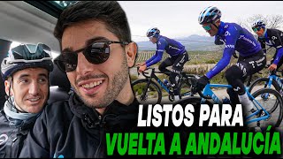 ENTRENAMIENTO PREVIO a la VUELTA a ANDALUCÍA 2023 [upl. by Ahsik]