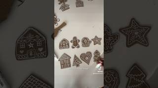 Gingerbread Garland from Cardboard🎄🍪 ChristmasDIY GingerbreadDecor diydecor [upl. by Eloise355]