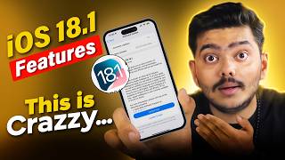 Whats New In iOS 181 20 New iOS 181 Features in Hindi [upl. by Nimar]