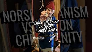 Norse Paganism Vs Anglo Saxon Christianity shorts Norse [upl. by Edyak901]