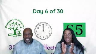 Effectual Fervent Prayer S5 Day 6 [upl. by Greerson]