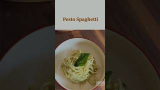 Pesto Spaghetti pesto speghetti pasta italianfood shorts trending recipe bollywood [upl. by Eniamrahc]