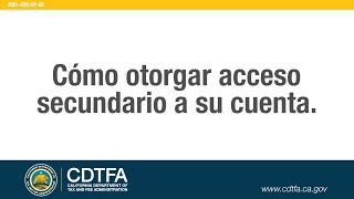 How to Grant Secondary Access Español [upl. by Aihsoem]