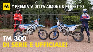 TM Racing EN 300 Fi 4T 2021 TEST la moto di serie equella ufficiale [upl. by Yerrok]