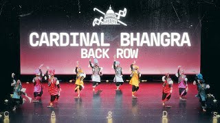 3rd Place Cardinal Bhangra  Madtown Bhangra 2024  Back Row [upl. by Nosidam]