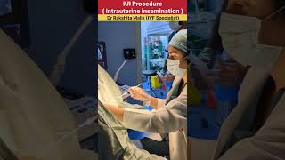 Intrauterine Insemination procedure by Dr Rakshita Malik IUI Procedure iui iuitreatment doctor [upl. by Alisun800]