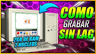 El mejor grabador de pantalla para PC de bajos recursos🖥graba sin perder fps en tus juegos 2023 [upl. by Mcmahon]